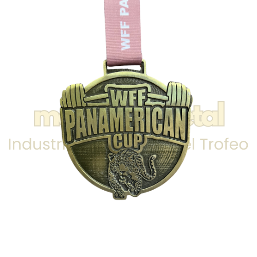 Imagen de Medalla personalizada WFF Panamerican Cup - M9.5003